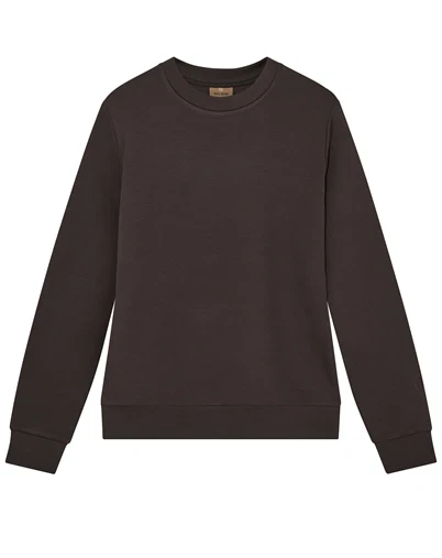 Mos Mosh Gallery - MMGAbel Crew Neck Sweatshirt - Chocolate Brown 